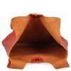 Kožené kabelka shopper bag Vittoria Gotti oranžová 165